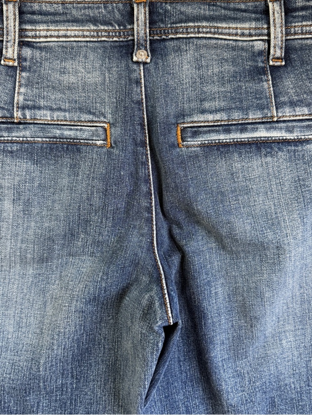 Anthropologie Pilcro Biker Mid-Rise Flare Jeans Size 26 - Picture 7 of 9